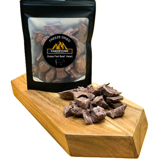 Beef Heart Freeze Dried Treats