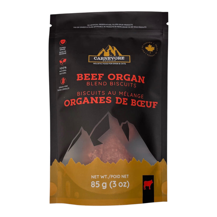 Beef Organ Biscuits - Freeze-Dried