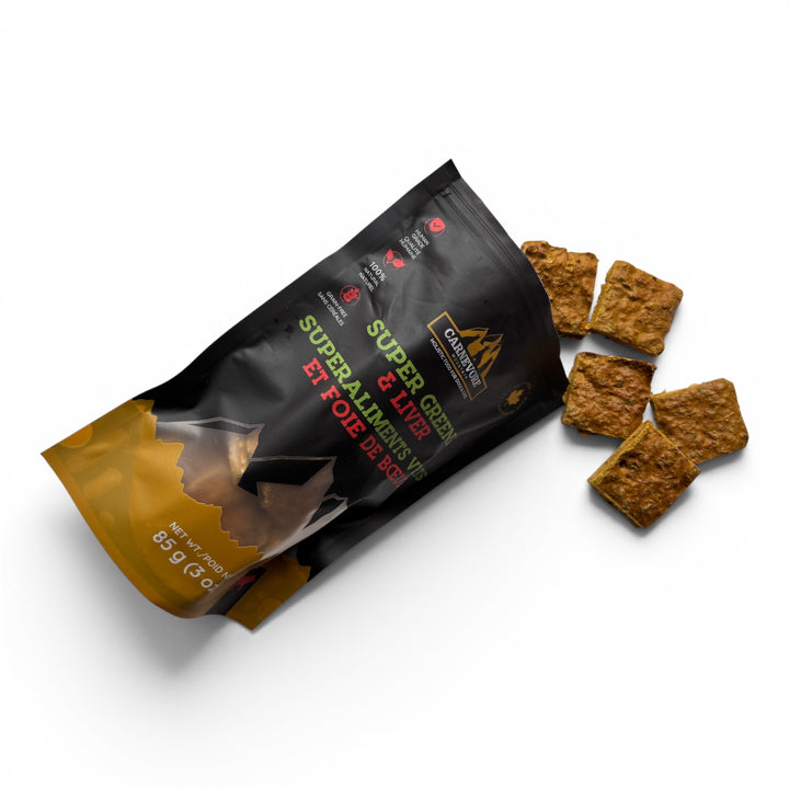Beef Liver and Super Greens Dog Treats | Freeze-Dried
